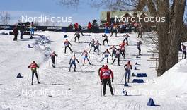 29.02.2016, Gatineau, Canada (CAN): training session in the uphill   - FIS world cup cross-country, training, Gatineau (CAN). www.nordicfocus.com. © Felgenhauer/NordicFocus. Every downloaded picture is fee-liable.