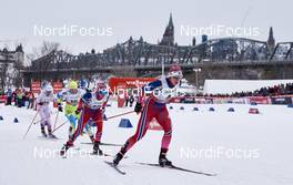01.03.2016, Gatineau, Canada (CAN): Vesna Fabjan (SLO), Heidi Weng (NOR), Astrid Uhrenholdt Jacobsen (NOR), (l-r)  - FIS world cup cross-country, individual sprint, Gatineau (CAN). www.nordicfocus.com. © Felgenhauer/NordicFocus. Every downloaded picture is fee-liable.