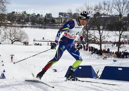 01.03.2016, Gatineau, Canada (CAN): Maurice Manificat (FRA) - FIS world cup cross-country, individual sprint, Gatineau (CAN). www.nordicfocus.com. © Felgenhauer/NordicFocus. Every downloaded picture is fee-liable.