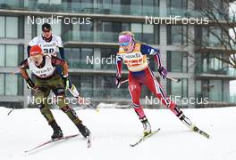 01.03.2016, Gatineau, Canada (CAN): Victoria Carl (GER), Maya Macisaac-Jones (CAN), Therese Johaug (NOR), (l-r)  - FIS world cup cross-country, individual sprint, Gatineau (CAN). www.nordicfocus.com. © Felgenhauer/NordicFocus. Every downloaded picture is fee-liable.