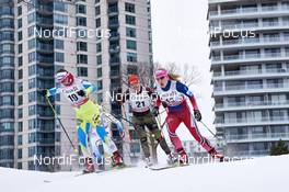 01.03.2016, Gatineau, Canada (CAN): Alenka Cebasek (SLO), Lucia Anger (GER), Ragnhild Haga (NOR), (l-r)  - FIS world cup cross-country, individual sprint, Gatineau (CAN). www.nordicfocus.com. © Felgenhauer/NordicFocus. Every downloaded picture is fee-liable.