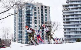 01.03.2016, Gatineau, Canada (CAN): Victoria Carl (GER), Ingvild Flugstad Oestberg (NOR), Hanna Kolb (GER), (l-r)  - FIS world cup cross-country, individual sprint, Gatineau (CAN). www.nordicfocus.com. © Felgenhauer/NordicFocus. Every downloaded picture is fee-liable.