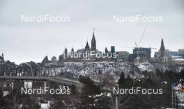 28.02.2016, Gatineau, Canada (CAN): view to Ottawa parliament hill   - FIS world cup cross-country, opening ceremony, Gatineau (CAN). www.nordicfocus.com. © Felgenhauer/NordicFocus. Every downloaded picture is fee-liable.