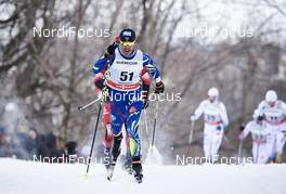 02.03.2016, Montreal, Canada (CAN): Robin Duvillard (FRA) - FIS world cup cross-country, mass men, Montreal (CAN). www.nordicfocus.com. © Felgenhauer/NordicFocus. Every downloaded picture is fee-liable.