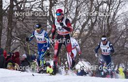 02.03.2016, Montreal, Canada (CAN): Robin Duvillard (FRA), Luis Stadlober (AUT), (l-r)  - FIS world cup cross-country, mass men, Montreal (CAN). www.nordicfocus.com. © Felgenhauer/NordicFocus. Every downloaded picture is fee-liable.