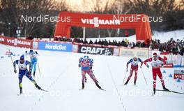 04.03.2016, Quebec, Canada (CAN): Baptiste Gros (FRA), Sergey Ustiugov (RUS), Alex Harvey (CAN), (l-r)  - FIS world cup cross-country, individual sprint, Quebec (CAN). www.nordicfocus.com. © Felgenhauer/NordicFocus. Every downloaded picture is fee-liable.