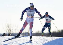 05.03.2016, Quebec, Canada (CAN): Andrew Musgrave (GBR), Alexey Poltoranin (KAZ), (l-r)  - FIS world cup cross-country, pursuit men, Quebec (CAN). www.nordicfocus.com. © Felgenhauer/NordicFocus. Every downloaded picture is fee-liable.