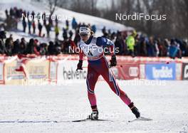 05.03.2016, Quebec, Canada (CAN): Astrid Uhrenholdt Jacobsen (NOR) - FIS world cup cross-country, pursuit women, Quebec (CAN). www.nordicfocus.com. © Felgenhauer/NordicFocus. Every downloaded picture is fee-liable.