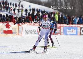 05.03.2016, Quebec, Canada (CAN): Elizabeth Stephen (USA) - FIS world cup cross-country, pursuit women, Quebec (CAN). www.nordicfocus.com. © Felgenhauer/NordicFocus. Every downloaded picture is fee-liable.