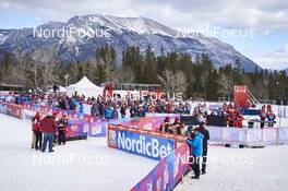 08.03.2016, Canmore, Canada (CAN): the mixed zone in Canmore   - FIS world cup cross-country, individual sprint, Canmore (CAN). www.nordicfocus.com. © Felgenhauer/NordicFocus. Every downloaded picture is fee-liable.