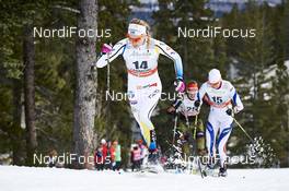 08.03.2016, Canmore, Canada (CAN): Jennie Oeberg (SWE), Alena Prochazkova (SVK), (l-r)  - FIS world cup cross-country, individual sprint, Canmore (CAN). www.nordicfocus.com. © Felgenhauer/NordicFocus. Every downloaded picture is fee-liable.
