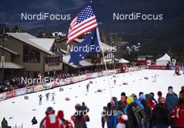 08.03.2016, Canmore, Canada (CAN): women finishing a quarter final   - FIS world cup cross-country, individual sprint, Canmore (CAN). www.nordicfocus.com. © Felgenhauer/NordicFocus. Every downloaded picture is fee-liable.