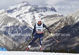 09.03.2016, Canmore, Canada (CAN): Federico Pellegrino (ITA) - FIS world cup cross-country, skiathlon men, Canmore (CAN). www.nordicfocus.com. © Felgenhauer/NordicFocus. Every downloaded picture is fee-liable.