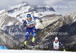 09.03.2016, Canmore, Canada (CAN): Robin Duvillard (FRA) - FIS world cup cross-country, skiathlon men, Canmore (CAN). www.nordicfocus.com. © Felgenhauer/NordicFocus. Every downloaded picture is fee-liable.
