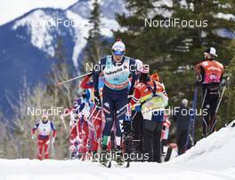 09.03.2016, Canmore, Canada (CAN): Francesco De Fabiani (ITA) - FIS world cup cross-country, skiathlon men, Canmore (CAN). www.nordicfocus.com. © Felgenhauer/NordicFocus. Every downloaded picture is fee-liable.