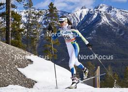 09.03.2016, Canmore, Canada (CAN): Jaqueline Mourao (BRA) - FIS world cup cross-country, skiathlon women, Canmore (CAN). www.nordicfocus.com. © Felgenhauer/NordicFocus. Every downloaded picture is fee-liable.