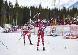 09.03.2016, Canmore, Canada (CAN): Heidi Weng (NOR) - FIS world cup cross-country, skiathlon women, Canmore (CAN). www.nordicfocus.com. © Felgenhauer/NordicFocus. Every downloaded picture is fee-liable.