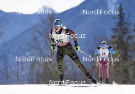 11.03.2016, Canmore, Canada (CAN): Sandra Ringwald (GER) - FIS world cup cross-country, 10km women, Canmore (CAN). www.nordicfocus.com. © Felgenhauer/NordicFocus. Every downloaded picture is fee-liable.