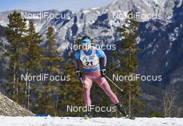 11.03.2016, Canmore, Canada (CAN): Sergey Turyshev (RUS) - FIS world cup cross-country, 15km men, Canmore (CAN). www.nordicfocus.com. © Felgenhauer/NordicFocus. Every downloaded picture is fee-liable.