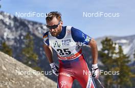 11.03.2016, Canmore, Canada (CAN): Petter Northug (NOR) - FIS world cup cross-country, 15km men, Canmore (CAN). www.nordicfocus.com. © Felgenhauer/NordicFocus. Every downloaded picture is fee-liable.