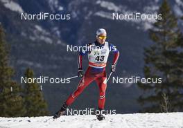 11.03.2016, Canmore, Canada (CAN): Didrik Toenseth (NOR) - FIS world cup cross-country, 15km men, Canmore (CAN). www.nordicfocus.com. © Felgenhauer/NordicFocus. Every downloaded picture is fee-liable.