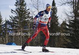 11.03.2016, Canmore, Canada (CAN): Didrik Toenseth (NOR) - FIS world cup cross-country, 15km men, Canmore (CAN). www.nordicfocus.com. © Felgenhauer/NordicFocus. Every downloaded picture is fee-liable.