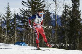 11.03.2016, Canmore, Canada (CAN): Finn Haagen Krogh (NOR) - FIS world cup cross-country, 15km men, Canmore (CAN). www.nordicfocus.com. © Felgenhauer/NordicFocus. Every downloaded picture is fee-liable.