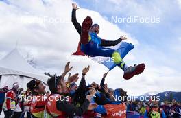 12.03.2016, Canmore, Canada (CAN): Maurice Manificat (FRA) - FIS world cup cross-country, pursuit men, Canmore (CAN). www.nordicfocus.com. © Felgenhauer/NordicFocus. Every downloaded picture is fee-liable.