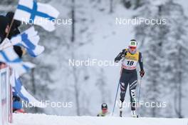 27.11.2016, Ruka, Finland (FIN): Lucia Scardoni (ITA) - FIS world cup cross-country, 10km women, Ruka (FIN). www.nordicfocus.com. © Modica/NordicFocus. Every downloaded picture is fee-liable.