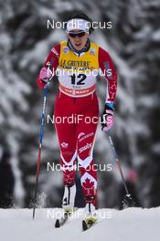 27.11.2016, Ruka, Finland (FIN): Emily Nishikawa (CAN) - FIS world cup cross-country, 10km women, Ruka (FIN). www.nordicfocus.com. © THIBAUT/NordicFocus. Every downloaded picture is fee-liable.