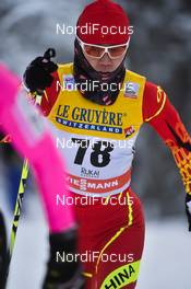 27.11.2016, Ruka, Finland (FIN): Hongxue Li (CHN) - FIS world cup cross-country, 10km women, Ruka (FIN). www.nordicfocus.com. © THIBAUT/NordicFocus. Every downloaded picture is fee-liable.