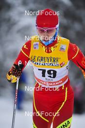 27.11.2016, Ruka, Finland (FIN): Xin Li (CHN) - FIS world cup cross-country, 10km women, Ruka (FIN). www.nordicfocus.com. © THIBAUT/NordicFocus. Every downloaded picture is fee-liable.