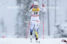 27.11.2016, Ruka, Finland (FIN): Ida Ingemarsdotter (SWE) - FIS world cup cross-country, 10km women, Ruka (FIN). www.nordicfocus.com. © Modica/NordicFocus. Every downloaded picture is fee-liable.