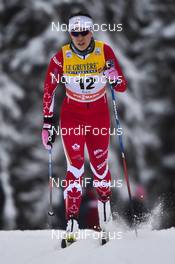 27.11.2016, Ruka, Finland (FIN): Emily Nishikawa (CAN) - FIS world cup cross-country, 10km women, Ruka (FIN). www.nordicfocus.com. © THIBAUT/NordicFocus. Every downloaded picture is fee-liable.