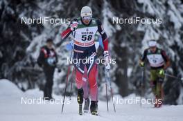 27.11.2016, Ruka, Finland (FIN): Emil Iversen (NOR) - FIS world cup cross-country, 15km men, Ruka (FIN). www.nordicfocus.com. © THIBAUT/NordicFocus. Every downloaded picture is fee-liable.