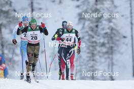 27.11.2016, Ruka, Finland (FIN): Thomas Bing (GER), Niklas Dyrhaug (NOR), (l-r)  - FIS world cup cross-country, 15km men, Ruka (FIN). www.nordicfocus.com. © Modica/NordicFocus. Every downloaded picture is fee-liable.