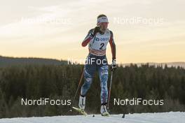 02.12.2016, Lillehammer, Norway (NOR): Sophie Caldwell (USA) - FIS world cup cross-country, individual sprint, Lillehammer (NOR). www.nordicfocus.com. © Modica/NordicFocus. Every downloaded picture is fee-liable.