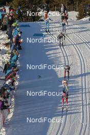 02.12.2016, Lillehammer, Norway (NOR): Athletes competingin the sprint race   - FIS world cup cross-country, individual sprint, Lillehammer (NOR). www.nordicfocus.com. © Modica/NordicFocus. Every downloaded picture is fee-liable.