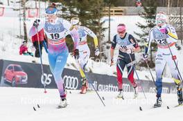 04.12.2016, Lillehammer, Norway (NOR): Kerttu Niskanen (FIN), Kari Oeyre Slind (NOR), Jennie Oeberg (SWE), (l-r)  - FIS world cup cross-country, pursuit women, Lillehammer (NOR). www.nordicfocus.com. © Modica/NordicFocus. Every downloaded picture is fee-liable.