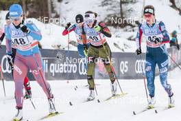 04.12.2016, Lillehammer, Norway (NOR): Masako Ishida (JPN), Natalia Nepryaeva (RUS), (l-r)  - FIS world cup cross-country, pursuit women, Lillehammer (NOR). www.nordicfocus.com. © Modica/NordicFocus. Every downloaded picture is fee-liable.