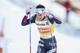 10.12.2016, Davos, Switzerland (SUI): Heidi Weng (NOR) - FIS world cup cross-country, 15km women, Davos (SUI). www.nordicfocus.com. © Modica/NordicFocus. Every downloaded picture is fee-liable.