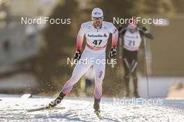 10.12.2016, Davos, Switzerland (SUI): Ales Razym (CZE) - FIS world cup cross-country, 30km men, Davos (SUI). www.nordicfocus.com. © Modica/NordicFocus. Every downloaded picture is fee-liable.