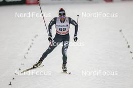 10.12.2016, Davos, Switzerland (SUI): Fabio Pasini (ITA) - FIS world cup cross-country, 30km men, Davos (SUI). www.nordicfocus.com. © Modica/NordicFocus. Every downloaded picture is fee-liable.