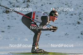 10.12.2016, Davos, Switzerland (SUI): Fabio Pasini (ITA) - FIS world cup cross-country, 30km men, Davos (SUI). www.nordicfocus.com. © Modica/NordicFocus. Every downloaded picture is fee-liable.