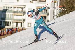 10.12.2016, Davos, Switzerland (SUI): Robin Duvillard (FRA) - FIS world cup cross-country, 30km men, Davos (SUI). www.nordicfocus.com. © Modica/NordicFocus. Every downloaded picture is fee-liable.