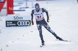 10.12.2016, Davos, Switzerland (SUI): Francesco De Fabiani (ITA) - FIS world cup cross-country, 30km men, Davos (SUI). www.nordicfocus.com. © Modica/NordicFocus. Every downloaded picture is fee-liable.
