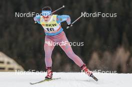 11.12.2016, Davos, Switzerland (SUI): Evgenia Shapovalova (RUS) - FIS world cup cross-country, individual sprint, Davos (SUI). www.nordicfocus.com. © Modica/NordicFocus. Every downloaded picture is fee-liable.