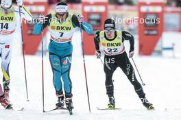 11.12.2016, Davos, Switzerland (SUI): Richard Jouve (FRA), Roman Furger (SUI), (l-r)  - FIS world cup cross-country, individual sprint, Davos (SUI). www.nordicfocus.com. © Modica/NordicFocus. Every downloaded picture is fee-liable.
