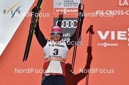 17.12.2016, La Clusaz, France (FRA): Marit Bjoergen (NOR) - FIS world cup cross-country, mass women, La Clusaz (FRA). www.nordicfocus.com. © Thibaut/NordicFocus. Every downloaded picture is fee-liable.