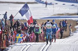 18.12.2016, La Clusaz, France (FRA): Ivan Perrillat Boiteux (FRA) - FIS world cup cross-country, 4x7.5km men, La Clusaz (FRA). www.nordicfocus.com. © Thibaut/NordicFocus. Every downloaded picture is fee-liable.